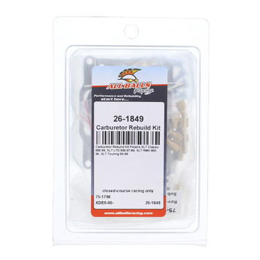 All Balls Carburetor Rebuild Kit 26-1849 for Polaris XLT Classic