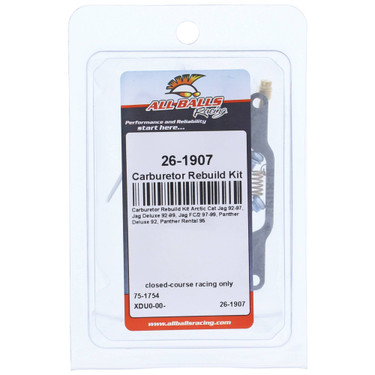 All Balls Carburetor Rebuild Kit for Arctic Cat Jag 440 92 97,Jag FC/2 1997-1999