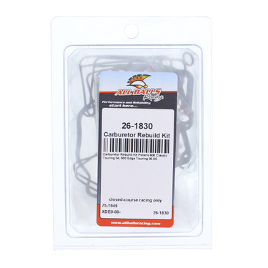 All Balls Carburetor Rebuild Kit 26-1830 for Polaris 600 Classic Touring 04