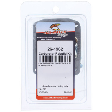 All Balls Carburetor Rebuild Kit for Polaris 440 XCR 1993-1994, 440 XCR SP 1994