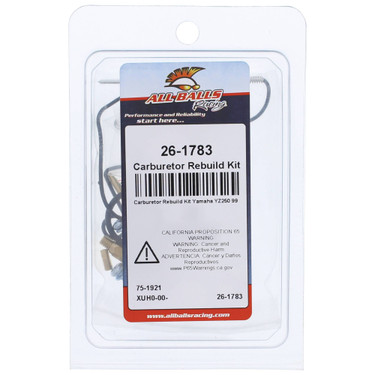 All Balls Carburetor Rebuild Kit 26-1783 for Yamaha YZ250 99