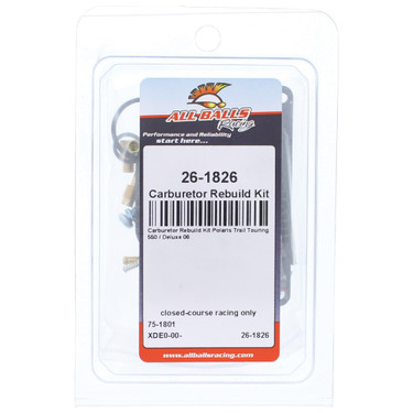 All Balls Carburetor Rebuild Kit 26-1826 for Polaris Trail Touring 550/Deluxe 06