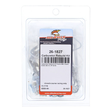 All Balls Carburetor Rebuild Kit 26-1827 for Polaris 600 Classic 2003-2006