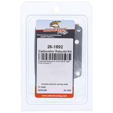 All Balls Carburetor Rebuild Kit for Arctic Cat El Tigre Cross Country 1977