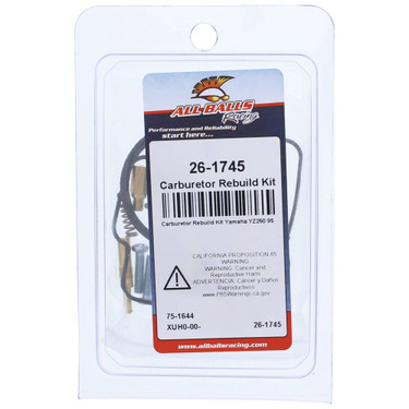 All Balls Carburetor Rebuild Kit 26-1745 for Yamaha YZ250 95