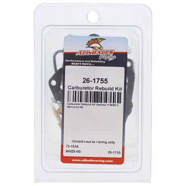 All Balls Carburetor Rebuild Kit 26-1755 for Yamaha YFM35FX Wolverine 95