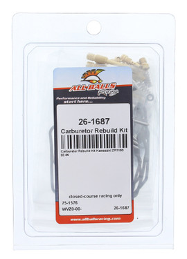 All Balls Carburetor Rebuild Kit 26-1687 for Kawasaki ZR 1100 A Zephyr 92-95