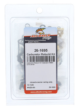 All Balls Carburetor Rebuild Kit 26-1695 for Kawasaki ZX 6 ZX 600E