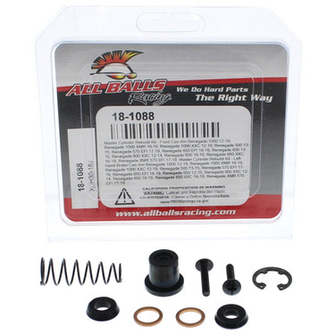 All Balls Master Cylinder Rebuild kit 18-1088 for Can-Am Renegade 1000 2012-2018