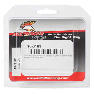 All Balls Caliper Rebuild Kit 18-3181 for Honda CB 550 SC 83, VT 700 C 86 87