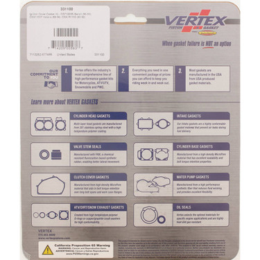 Vertex Ignition Cover Gasket Kit 331100 for Suzuki GSF 1200 Bandit 1996-2005