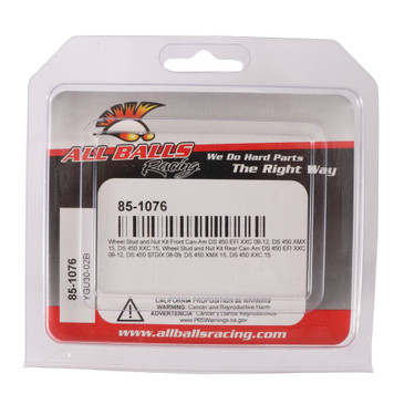 All Balls Wheel Stud and Nut Kit 85-1076 for Can-Am DS 450 XMX 15