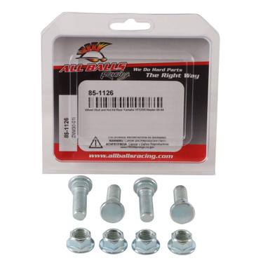 All Balls Wheel Stud and Nut Kit 85-1126 for Yamaha YFS200 Blaster 88-94