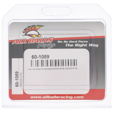 All Balls Fuel Tap Repair Kit 60-1089 for Kawasaki KDX 200 1989-2006, KDX 220 1997-2005