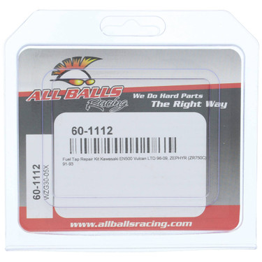 All Balls Fuel Tap Repair Kit 60-1112 for Kawasaki EN 500 C Vulcan LTD 96-09