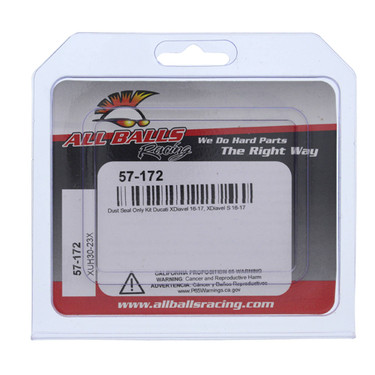 All Balls Fork Dust Seal Kit for Ducati XDiavel 1198 2016, XDiavel 1198 S 2016