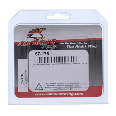 All Balls Fork Dust Seal Kit 57-176 for Ducati Hypermotard 1100 S