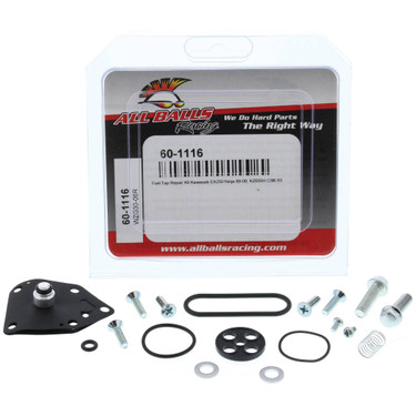 All Balls Fuel Tap Repair Kit 60-1116 for Kawasaki EX 250 Ninja 89-09