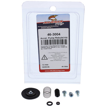 All Balls Accelerator Pump Rebuild Kit for Yamaha WR400F 98-00