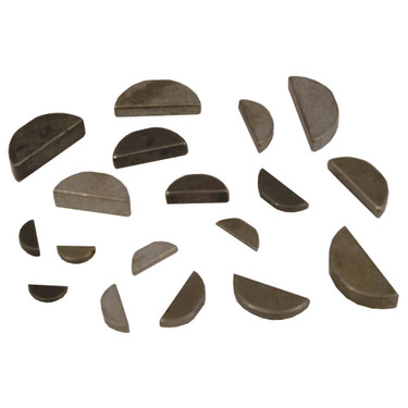 Woodruff Key Kit Includes 250 pieces, 5 of #11 3/16" W x 7/8" L 415-414