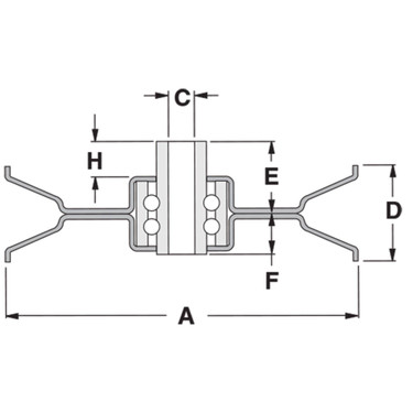 Stens 275-272 Heavy-Duty V-Idler, AYP 101344L, 1 ID, 5 Width