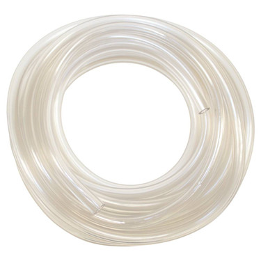 Fuel Line 1/4" ID, 25' LEngth, 7/16" OD, Clear PVC 115-121