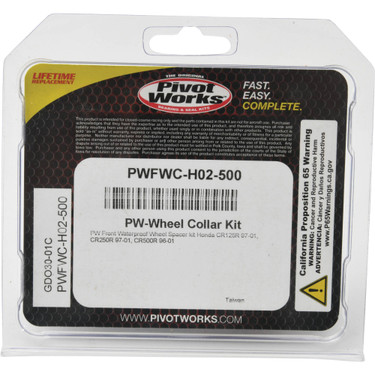 Pivot Works Wheel Collar Kit PWFWC-H02-500 for Honda CR 125 R 1997-2001