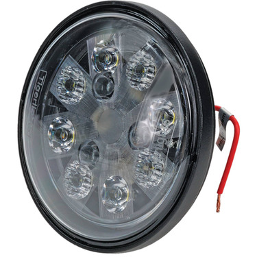 Tiger Lights 24W LED Sealed Round Hi/Lo Beam 12V for John Deere 3300 Flood/Spot Off-Road Light