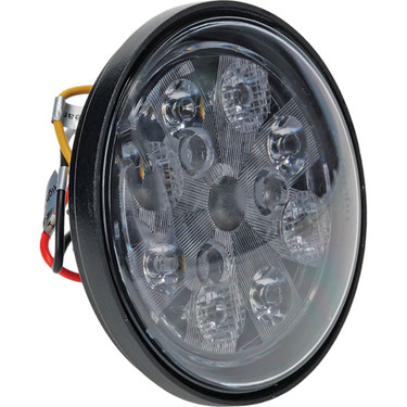 24W Tiger Lights LED SeaTiger Lights LED Round Work Light 12V Flood/Spot Combo Off-Road Light TL3005