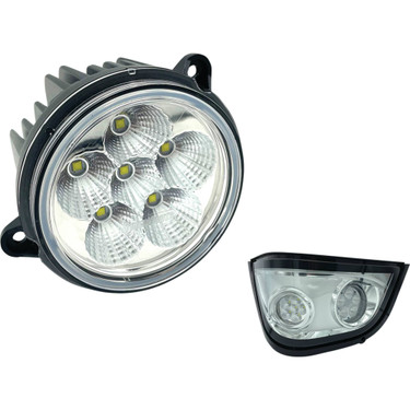 12V Tiger Lights LED Round Headlight 1.5 Amps, 20 Watts, Flood Off-Road Light TL8630