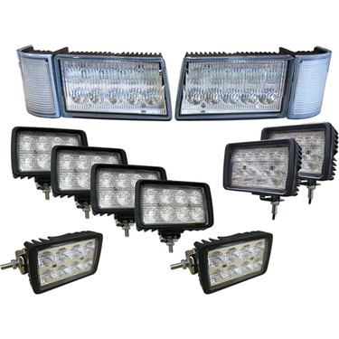 12V, 480W Complete LED Light Kit for Case/IH MX110 Off-Road Light CaseKit-10