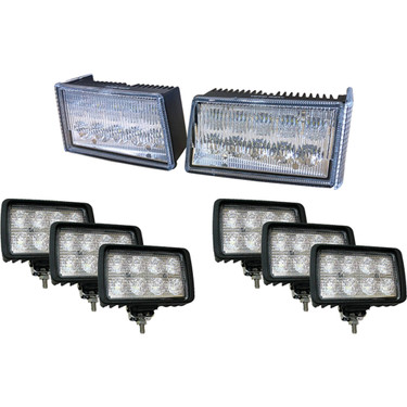 12V, 340 Watt Complete LED Light Kit for Case/IH 3220 Off-Road Light CaseKit-9