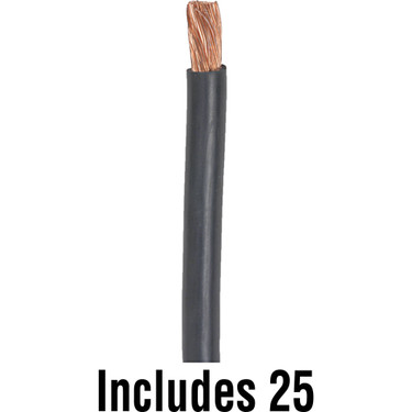 Welding Cable for J&N 600-51002, 600-51002-100 600-51002-25
