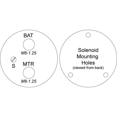 Solenoid for Bosch 2339303864 12 Volt, 3 No of Terminals 245-24112
