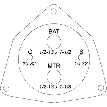 Solenoid for Delco 1115657, 1115663, 1115683, D919A 245-12213