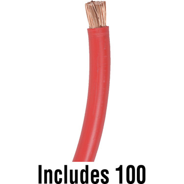 Welding Cable 3.937"/100mm Spool Length, 0-600 Voltage Rating 600-52003-100