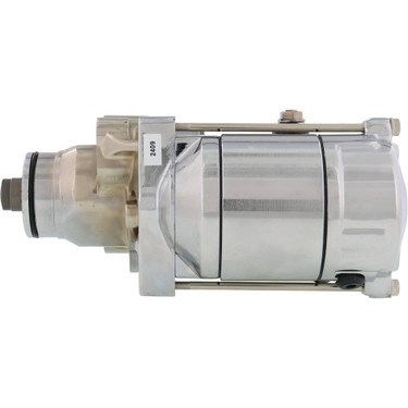 All Balls Big Twin Starter - 1.4kw - Chrome - 07 up for Harley FLHTK CVO 14