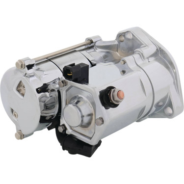 All Balls Big Twin Starter - 1.7kw - Chrome 80-1004 for Harley