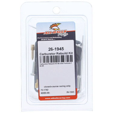 All Balls Carburetor Rebuild Kit 26-1945 for Ski-Doo Formula Z 94-96