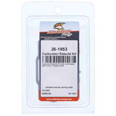 All Balls Carburetor Rebuild Kit 26-1953 for Arctic Cat Pantera 5000 FC/2 81