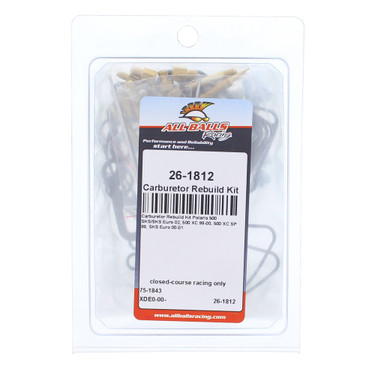 All Balls Carburetor Rebuild Kit 26-1812 for Polaris 500 SKS/SKS Euro 02