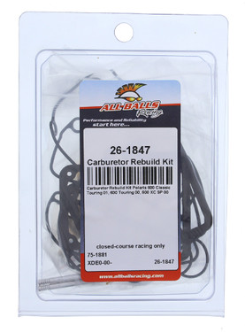 All Balls Carburetor Rebuild Kit 26-1847 for Polaris 600 Classic Touring 01
