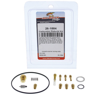 All Balls Carburetor Rebuild Kit 26-1884 for Yamaha Enticer 340T 1985-1988