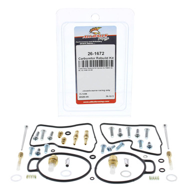 All Balls Carburetor Rebuild Kit 26-1672 for Honda GL 1500 A Gold