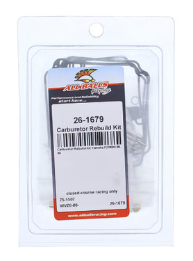 All Balls Carburetor Rebuild Kit 26-1679 for Yamaha FZR600 1990-1999