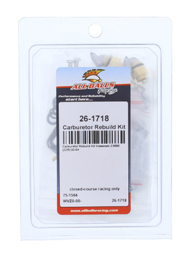 All Balls Carburetor Rebuild Kit 26-1718 for Kawasaki ZZR 600 ZX 600E 03 04