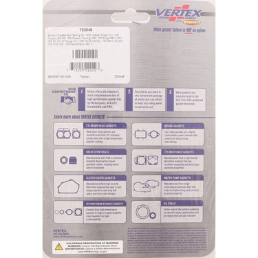 Exhaust Gasket and Spring Kit For Polaris 700 Classic Touring 2003; 723048