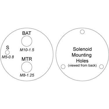 Solenoid for Valeo 182712, 594309, John Deere RE63197 Tractors 245-40022