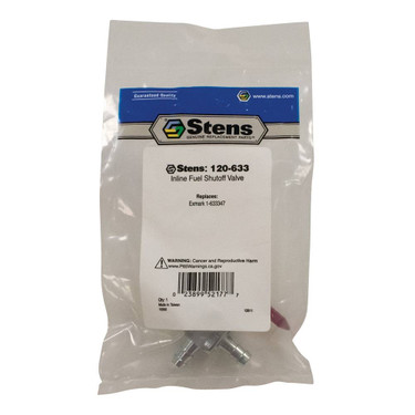 Inline Fuel Shutoff Valve for Exmark 1-633347, Husqvarna 539102679 Mowers