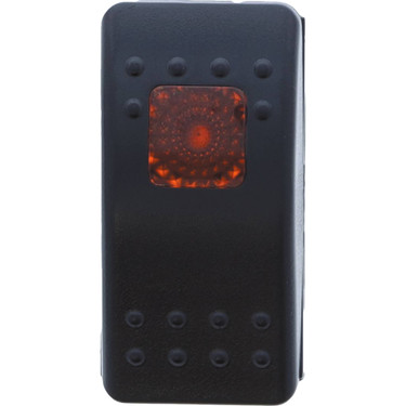 Tiger Lights 12V LED Rocker/Toggle Switch Orange Color TLSW1-ORANGE